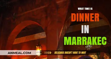 Discover Marrakech's Dinner Time: A Guide to Local Dining Hours