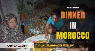 Moroccan Dinner Time: When and Why Meals Are Served Late