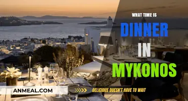 Mykonos Dinner Time: When to Enjoy the Island's Culinary Delights