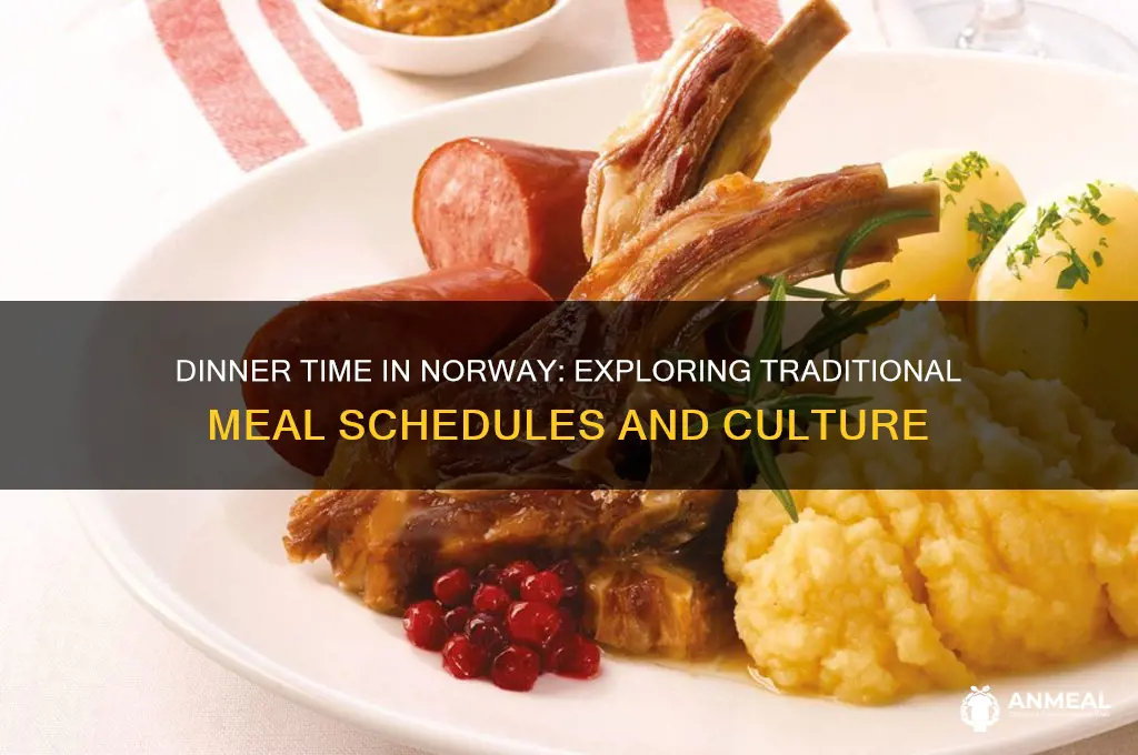 what time is dinner in norway