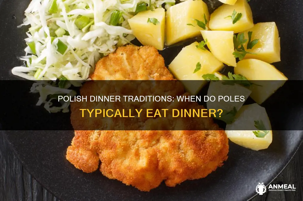 what time is dinner in poland