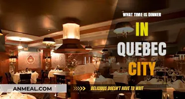 Dinner Time in Quebec City: When to Enjoy Local Cuisine