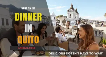 Dinner Time in Quito: Exploring Ecuadorian Evening Dining Habits