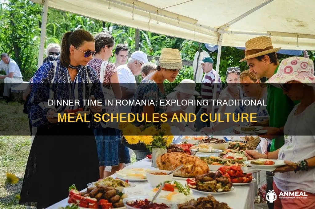 what time is dinner in romania