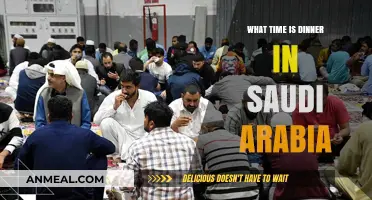 Dinner Time in Saudi Arabia: Cultural Traditions and Meal Schedules
