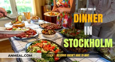 Dinner Time in Stockholm: When Locals Dine and Why