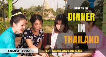 Thailand's Dinner Time: When and Why Locals Eat in the Evening