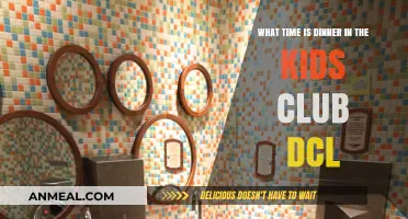 Dinner Time at DCL Kids Club: What Parents Need to Know