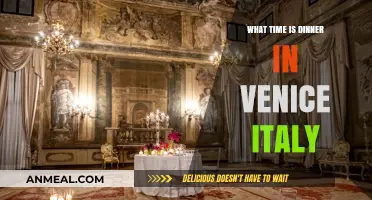 Venice Dinner Time: When to Enjoy Authentic Italian Cuisine