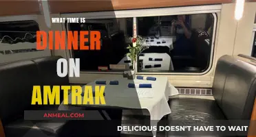 Amtrak Dinner Schedule: When to Expect Your Evening Meal on Board