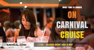 Carnival Cruise Dinner Time: When and Where to Enjoy Your Meal