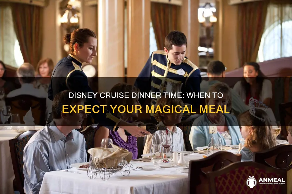 what time is dinner on disney cruise
