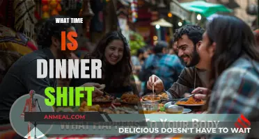 Dinner Shift Timing: When Does the 8-10 PM Slot Begin?