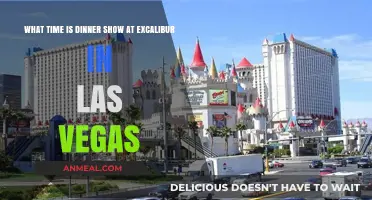 Excalibur Las Vegas Dinner Show Start Time Guide