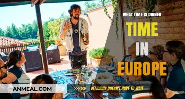 European Dinner Time: Exploring Meal Schedules Across the Continent