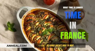 Dinner Time in France: Exploring the Country's Evening Meal Traditions
