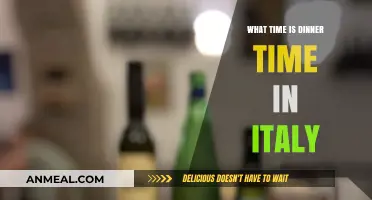 When Do Italians Dine? Exploring Italy's Traditional Dinner Time