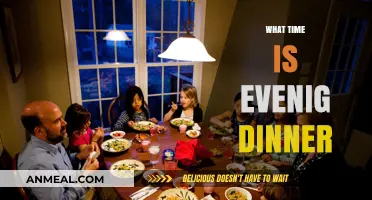 When is Evening Dinner? Exploring the Perfect Time to Dine