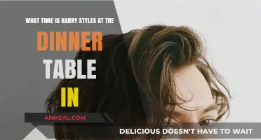 Harry Styles' Dinner Table Time: When Does He Dine?