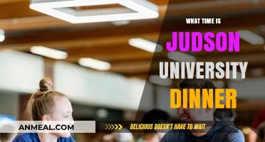 Judson University Dinner Time: Schedule, Menu, and Dining Hall Hours