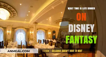 Disney Fantasy Late Dinner Timing: When to Expect Your Evening Meal