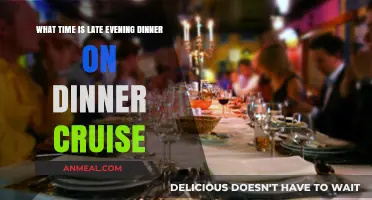 Late Evening Dinner Cruise: Perfect Timing for a Memorable Experience