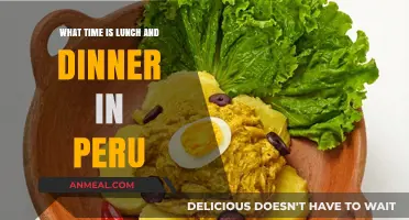 Peruvian Meal Times: When to Enjoy Lunch and Dinner in Peru