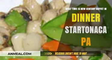 New Century Buffet Dinner Hours in Monaca, PA: Start Time Guide
