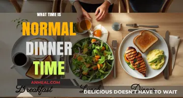 Exploring Normal Dinner Time: When Do Most People Eat?