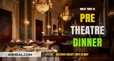 Perfect Timing: When to Schedule Your Pre-Theatre Dinner