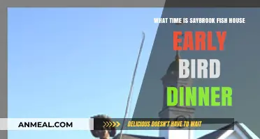 Saybrook Fish House Early Bird Dinner Hours: Your Guide to Savings