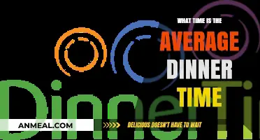 Average Dinner Time: When Do Most People Eat Dinner?