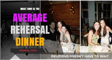 Perfect Timing for Your Rehearsal Dinner: When to Schedule It