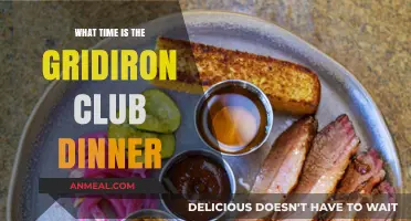 Gridiron Club Dinner Timing: When and Where to Attend