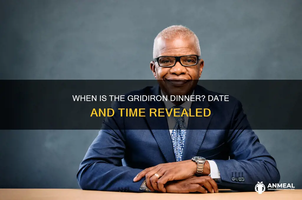 what time is the gridiron dinner