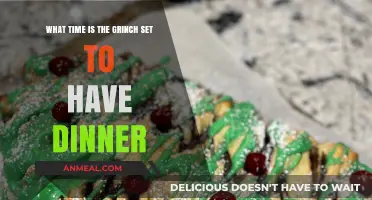 When Does the Grinch Plan to Enjoy His Christmas Dinner?