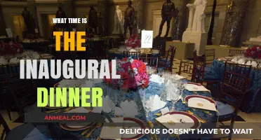Inaugural Dinner Timing: When and Where to Celebrate the Occasion