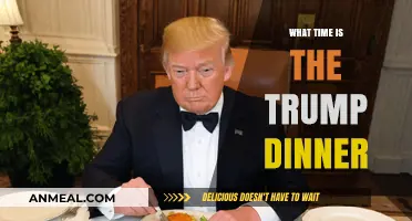 Trump Dinner Timing: When and Where to Attend the Event