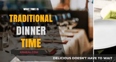 Exploring Traditional Dinner Time: When Do Families Typically Dine?