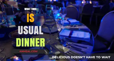 When Do People Typically Eat Dinner? Exploring Global Meal Times
