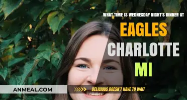 Wednesday Night Dinner Time at Eagles Charlotte MI: What to Know
