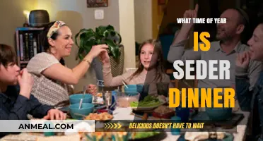 When is Seder Dinner? Passover Timing Explained Simply