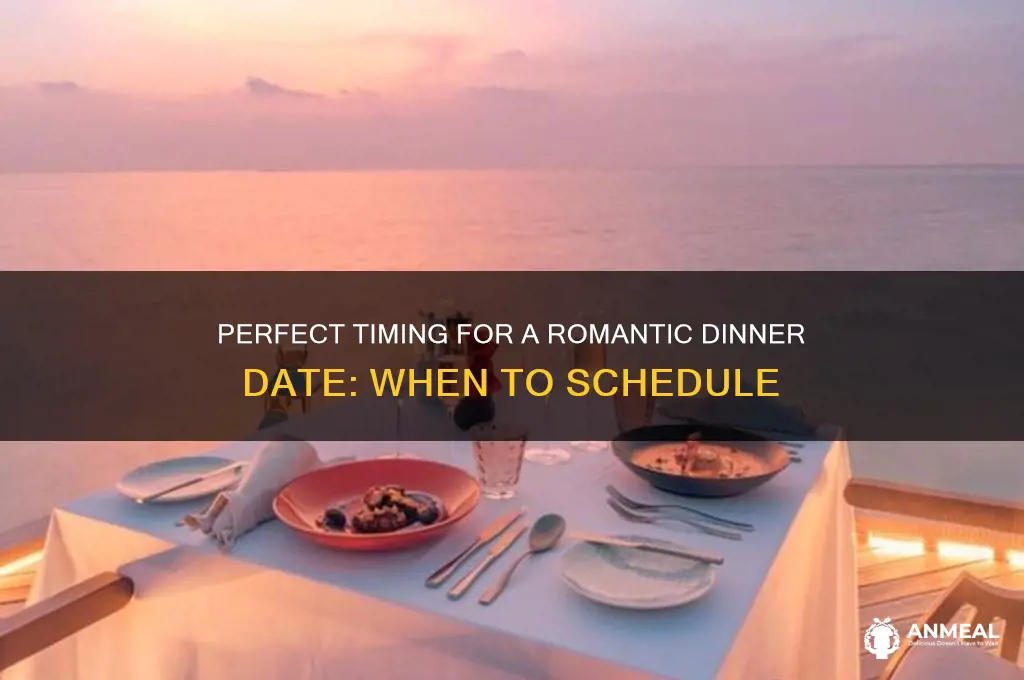 what time should a dinner date be
