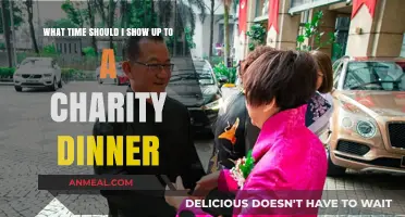 Charity Dinner Etiquette: Perfect Timing for a Gracious Arrival
