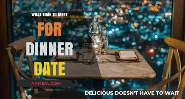 Perfect Timing: When to Meet for a Romantic Dinner Date