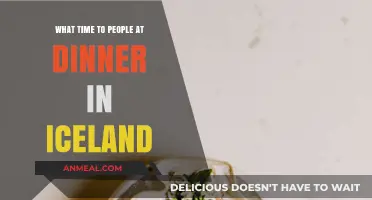 Dinner Time in Iceland: When Do Icelanders Typically Eat?