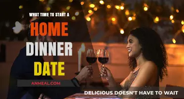 Perfect Timing for a Cozy Home Dinner Date Night