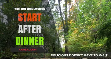 Post-Dinner Walk Timing: When to Start for Optimal Health Benefits