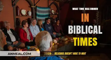 Biblical Dinner Hours: Unveiling Ancient Mealtime Traditions and Practices
