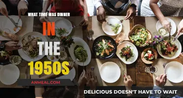 Dinner Time in the 1950s: Exploring Mid-Century Meal Traditions